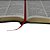 Bíblia com Harpa Letra Grande Palavras de Jesus em Vermelho capa Preta - Imagem 4