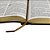Bíblia com Harpa Letra Grande Palavras de Jesus em Vermelho capa Marrom - Imagem 3
