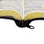 Bíblia ARC Letra Grande capa Preta com Zíper - Imagem 2