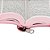 Bíblia ARC Letra Grande capa Rosa com Zíper - Imagem 4