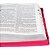Bíblia Sagrada da Mulher RA Letra Gigante capa Pink e zíper - Imagem 3