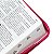 Bíblia Sagrada Letra Grande Pink Pequena Índice e Zíper - Imagem 2