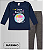 Conjunto Feminino Blusa Cotton Legging Peluciada 1/3 anos - Imagem 2