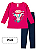 Conjunto Feminino Blusa Cotton Legging Peluciada 1/3 anos - Imagem 5