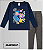 Conjunto Feminino Blusa Cotton Legging Peluciada 4/8 anos - Imagem 2