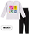 Conjunto Feminino Blusa Cotton Legging Peluciada 4/8 anos - Imagem 4