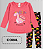 Conjunto Feminino Cotton Estampado Blusa Mullet 1/3 anos - Imagem 2