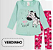Conjunto Feminino Cotton Estampado Blusa Mullet 1/3 anos - Imagem 3