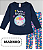 Conjunto Feminino Cotton Estampado Blusa Mullet 1/3 anos - Imagem 4