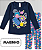 Conjunto Feminino Cotton Estampado Blusa Mullet 4/8 anos - Imagem 4