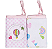Paninho de Boca Bordados Karinho C/ Prendedor de Chupeta 32Cm X 32Cm Contem 02 Un - Imagem 3