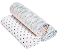 Cueiro Flanelado Papi Baby Estampado 80Cm X 80Cm Contem 03 Un - Imagem 9