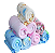 Manta Comfort Baby Estampada Hazime Microfibra 90cm x 1,10m - Imagem 1