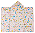 Toalha De Banho Felpuda Karinho C/ Capuz Estampada 90Cm X 70Cm Contem 01 Un - Imagem 11