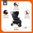 Carrinho De Passeio Para Bebê Delta (até 15kg) Preto - Voyage - Imagem 8