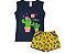 Conjunto Feminino de Cotton Regata Estampada com Short Estampado com Bolso Falso 4 a 8 anos Estampas Sortidas - Imagem 4