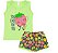 Conjunto Feminino de Cotton Regata Estampada com Short Estampado com Bolso Falso 4 a 8 anos Estampas Sortidas - Imagem 5