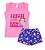 Conjunto Feminino de Cotton Regata Estampada com Short Estampado com Bolso Falso 4 a 8 anos Estampas Sortidas - Imagem 6