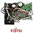 Placa eletronica inverter condensadora FUJITSU K12JX-1404HUE-C1 9709680612 - Imagem 1