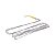 Resistência de Degelo 110V Refrigerador BRASTEMP e CONSUL W10555140 - Imagem 5