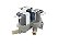 Válvula 3 Vias Máquina Lavar Roupas LG WD12320RD AJU71030102 5220FR2075C - Imagem 2