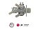 Válvula 3 Vias Máquina Lavar Roupas LG WD12320RD AJU71030102 5220FR2075C - Imagem 7
