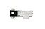 Trava da porta Lava e Seca LG WD-1409RD5, F1496ADP3, FH4G6TDMP2N - 6601EN1003D Bivolt - Imagem 1