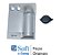 Conjunto Painel Frontal Purificador de Agua EVEREST STAR PRATA (N)   41744 - Imagem 3