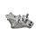 Dobradiça Inferior Para Refrigerador Brastemp  W11463128 - Imagem 1