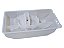 Bandeja Recipiente Evaporação Compressor EM2S70 Refrigerador PANASONIC  ARAFPB100010-BE - ARAFPB100012-BE - ARAFPB100012 - Imagem 4