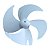 Helice do Refrigerador ELECTROLUX A96913601 DB52;DB52X;DB53;DB53X;DB83;DB83X;DB84;DB84S;DB84X;DF34;DF34A;DF35A;DF35X - Imagem 4
