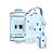 Dispositivo Trava da Porta 127v Lava e Seca ELECTROLUX 808455307 LFE11 LSP11 LSW11 LSP08 - Imagem 2