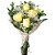 Buque com 5 Rosas Amarelas - Imagem 1