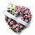 Coroa de Flores Coração Rosa - Imagem 1