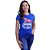 Camiseta Sacudido's Feminina -Cavalo Geo-Azul Real - Imagem 5