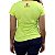 Camiseta SCD's Feminina Básica -Verde Limão / Pink - Imagem 3