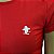 Camiseta SCD's Feminina Básica - Vermelho / Branco - Imagem 2