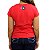 Camiseta BÃO NU MUNDO Feminina - Cavalo - Vermelho - Imagem 3