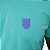 Camiseta Sacudido's - Logo Especial - Verde Claro e Roxo Claro - Imagem 5