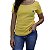 Camiseta Sacudido's Feminina Ribana - Amarelo - Imagem 1