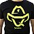 Camiseta SCD Plastisol - Logo Estilizado - Preto e Amarelo - Imagem 3