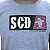 Camiseta SCD Plastisol - Logo SCD - Preto Mescla - Imagem 3