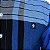 Camisa Manga Longa Sacudido's Masculina - Xadrez Azul Claro e Cinza - Imagem 3