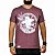 Camiseta Sacudido's - Roda de Carroça Vinho Mescla - Imagem 1