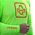 Camiseta Manga Longa Sacudido´s Masculina - Proteção Solar - Verde Neon - Imagem 2
