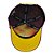 Boné Sacudido's Trucker tecido Reciclato Vinho e detalhe Silkado Amarelo - Imagem 9