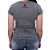 Camiseta SCD's Feminina Básica - Mescla Escuro - Rubi - Imagem 4