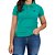 Camiseta Polo Feminina Sacudido's - Verde Laguna - Imagem 1