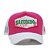 Boné Trucker Pink e Floral Bordado Alto Relevo - Imagem 2