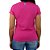 Camiseta SCD Plastisol Feminina - Logo Quadrado - Rosa Pink - Imagem 5